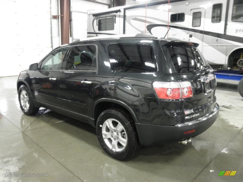 Carbon Black Metallic 2011 GMC Acadia SLE AWD Exterior Photo #45428291