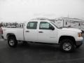 2011 Summit White GMC Sierra 2500HD Work Truck Crew Cab 4x4  photo #1