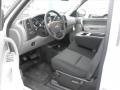 Dark Titanium 2011 GMC Sierra 2500HD Work Truck Crew Cab 4x4 Interior Color