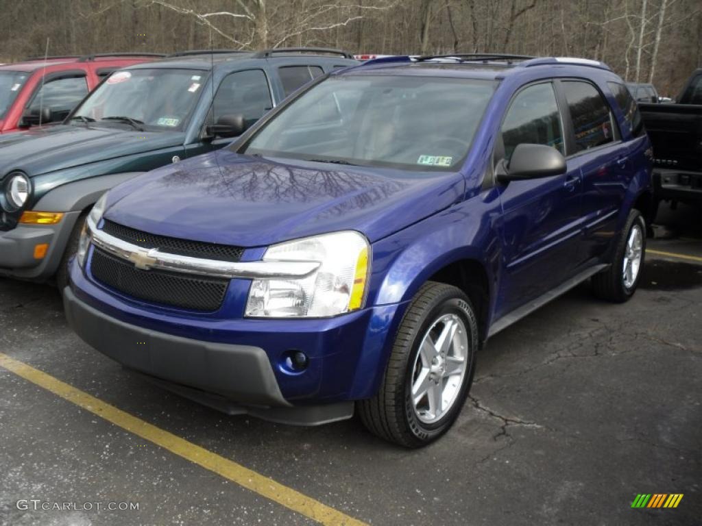 2005 Equinox LT - Laser Blue Metallic / Light Gray photo #1