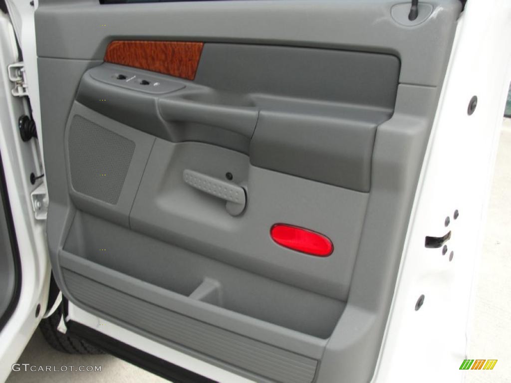 2006 Ram 1500 SLT Lone Star Edition Quad Cab - Bright White / Medium Slate Gray photo #27