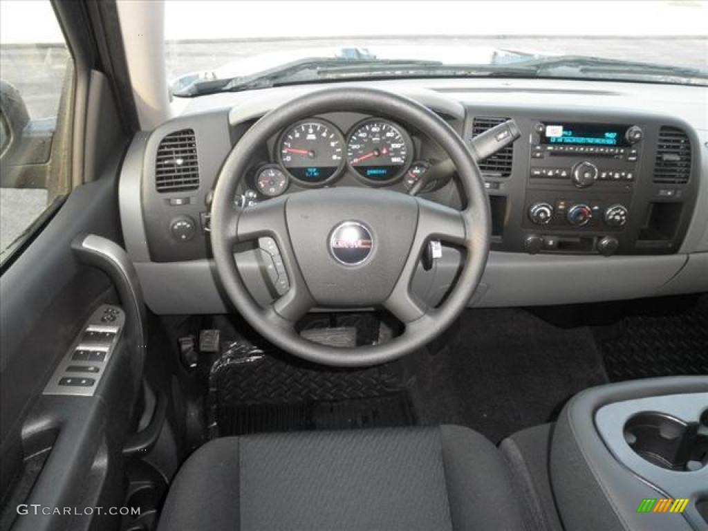 2011 GMC Sierra 1500 SL Crew Cab Dark Titanium Dashboard Photo #45429915