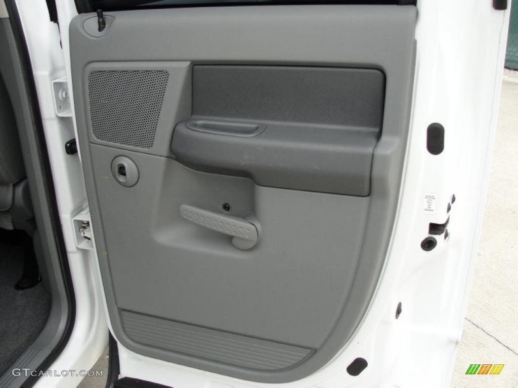 2006 Ram 1500 SLT Lone Star Edition Quad Cab - Bright White / Medium Slate Gray photo #30
