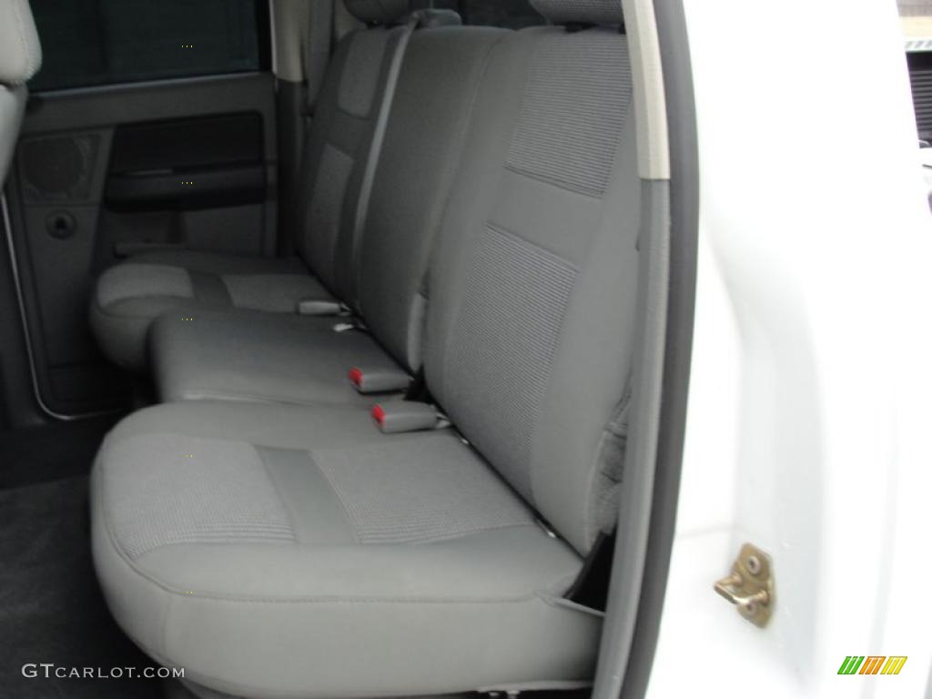 2006 Ram 1500 SLT Lone Star Edition Quad Cab - Bright White / Medium Slate Gray photo #33