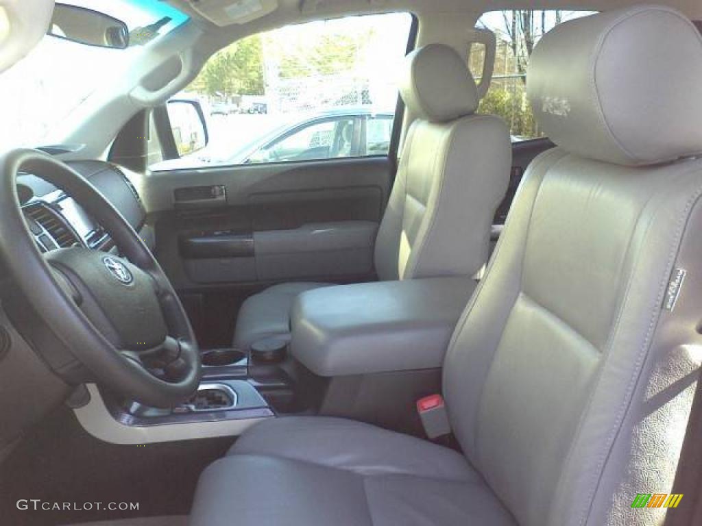 2008 Tundra SR5 Double Cab - Blue Streak Metallic / Graphite Gray photo #6