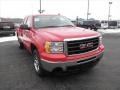 2011 Fire Red GMC Sierra 1500 SL Extended Cab  photo #2