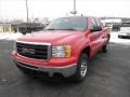 2011 Fire Red GMC Sierra 1500 SL Extended Cab  photo #3