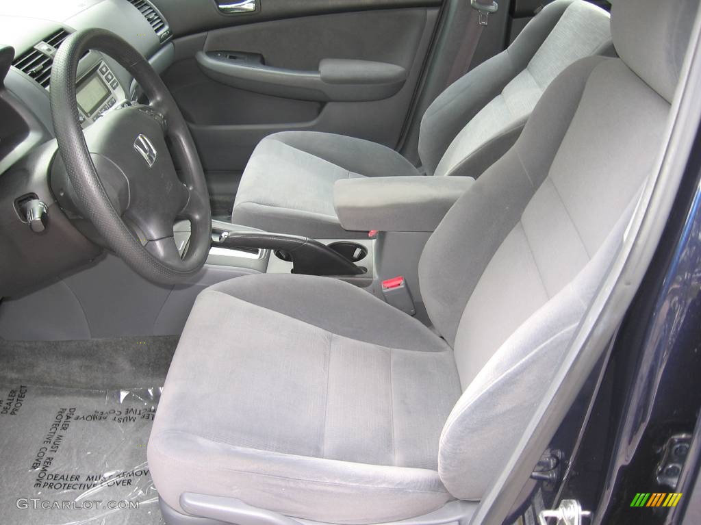 2006 Accord LX Sedan - Royal Blue Pearl / Gray photo #9