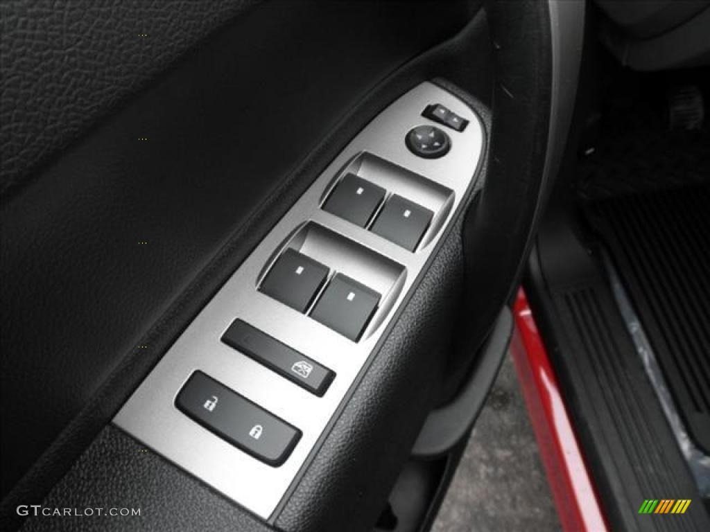 2011 Sierra 1500 SL Extended Cab - Fire Red / Dark Titanium photo #8