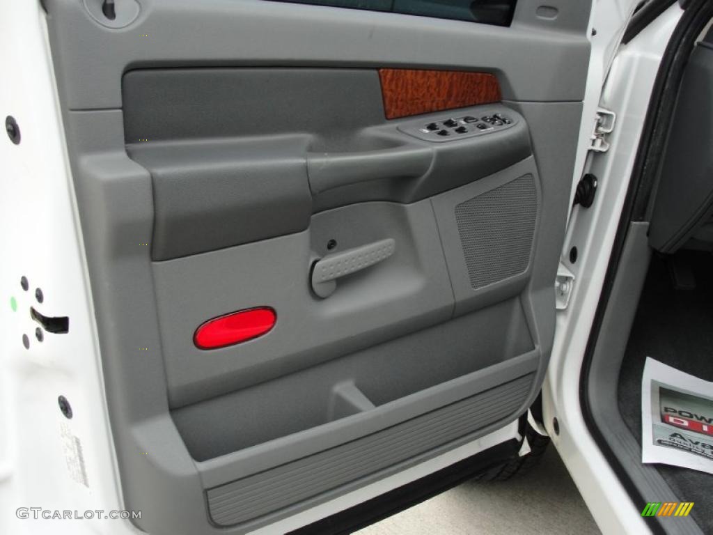 2006 Ram 1500 SLT Lone Star Edition Quad Cab - Bright White / Medium Slate Gray photo #34