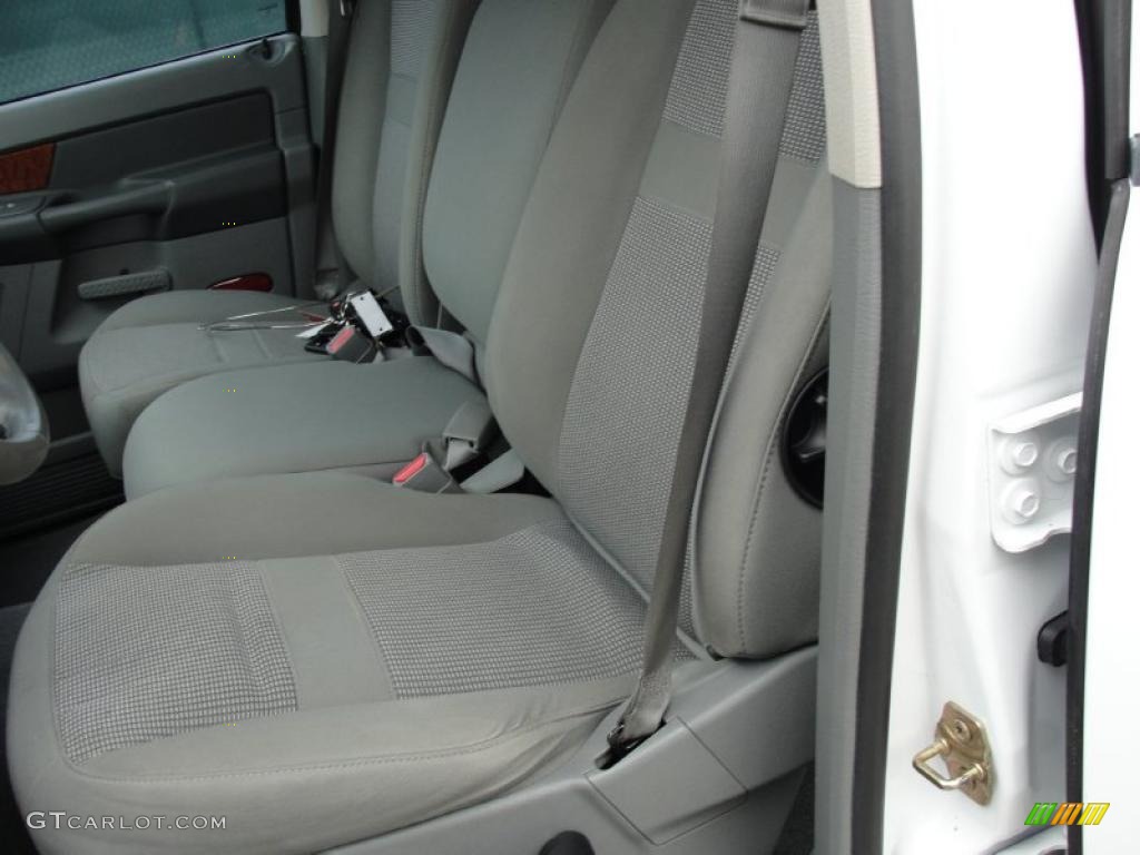2006 Ram 1500 SLT Lone Star Edition Quad Cab - Bright White / Medium Slate Gray photo #36