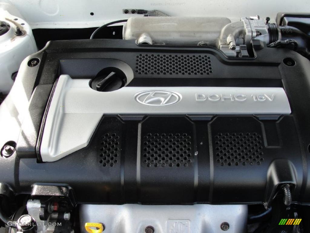 2006 Hyundai Tiburon GS 2.0 Liter DOHC 16V VVT 4 Cylinder Engine Photo #45430635