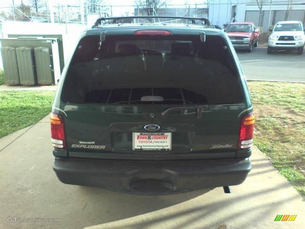 1999 Explorer Limited 4x4 - Charcoal Green Metallic / Dark Graphite photo #4