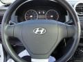 Black 2006 Hyundai Tiburon GS Steering Wheel