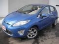 2011 Blue Flame Metallic Ford Fiesta SES Hatchback  photo #1