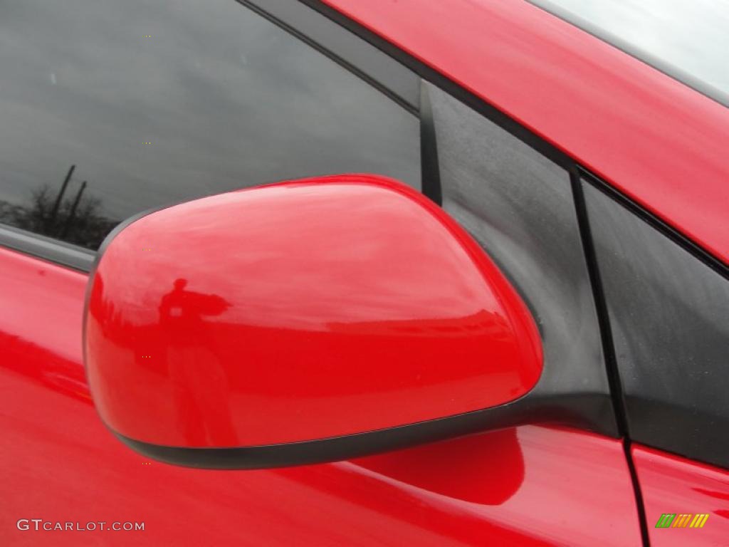 2008 Civic EX Coupe - Rallye Red / Black photo #16