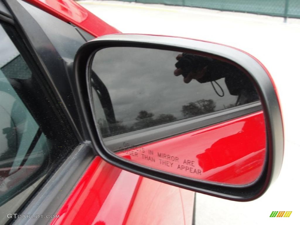 2008 Civic EX Coupe - Rallye Red / Black photo #17