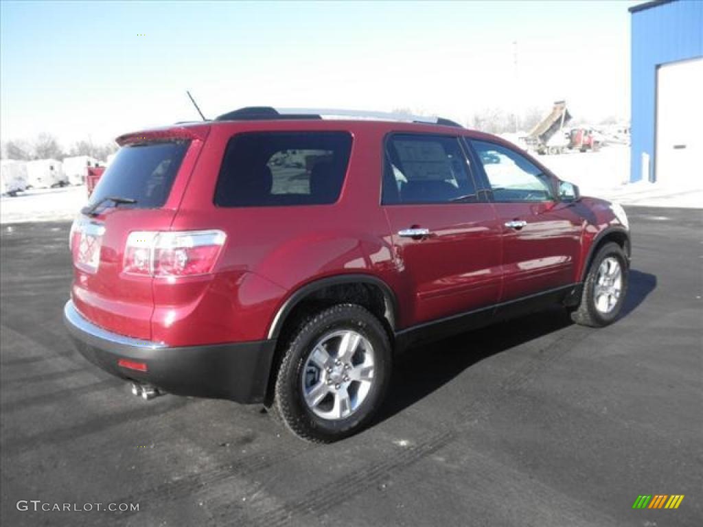 Red Jewel Tintcoat 2011 GMC Acadia SL Exterior Photo #45431384