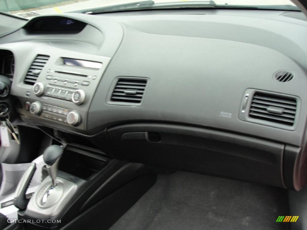 2008 Civic EX Coupe - Rallye Red / Black photo #23