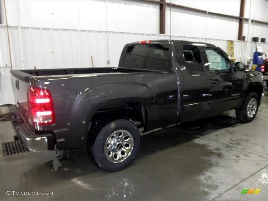 Storm Gray Metallic 2011 GMC Sierra 1500 SL Extended Cab Exterior Photo #45431544