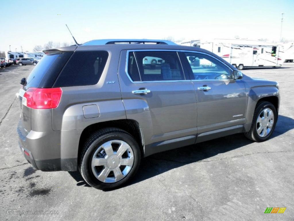 Mocha Steel Metallic 2011 GMC Terrain SLT AWD Exterior Photo #45431668