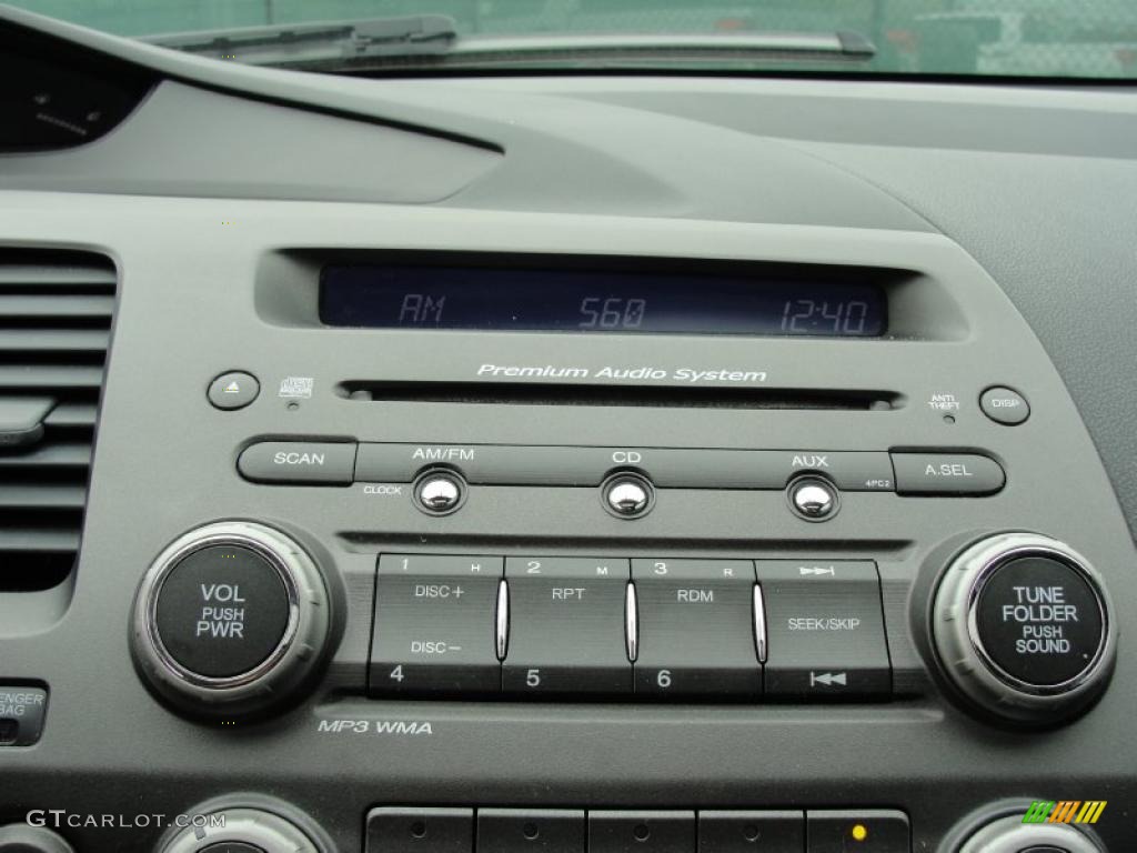 2008 Civic EX Coupe - Rallye Red / Black photo #33