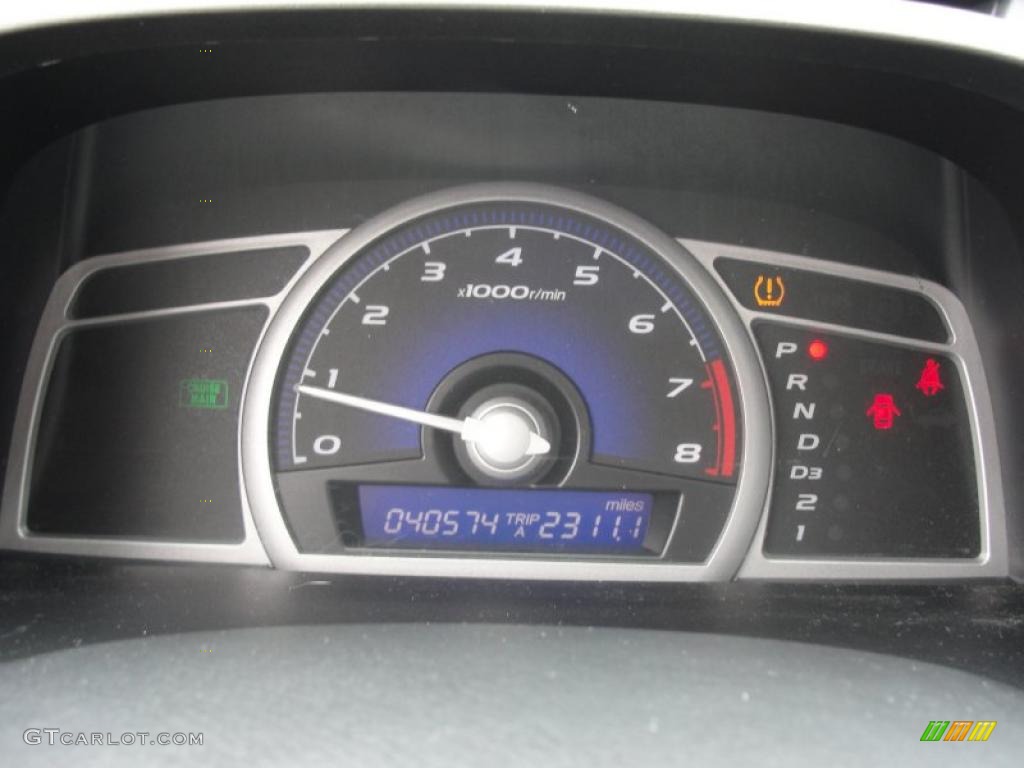 2008 Civic EX Coupe - Rallye Red / Black photo #37