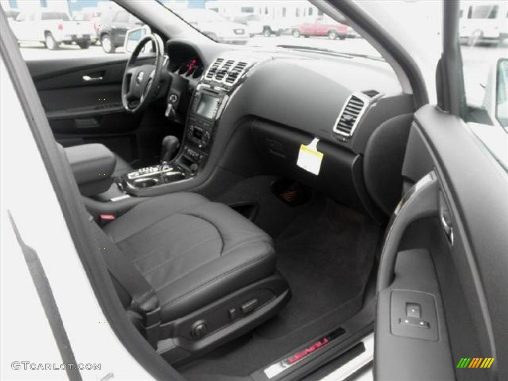 Ebony Interior 2011 GMC Acadia Denali Photo #45432814