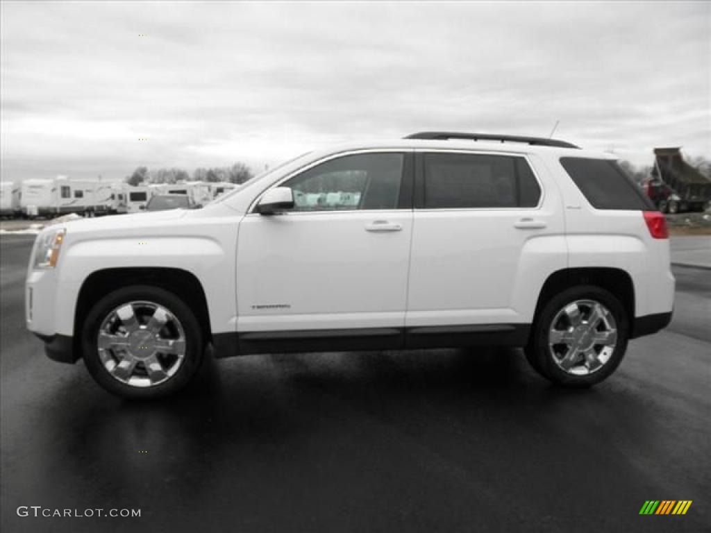 Olympic White 2011 GMC Terrain SLE AWD Exterior Photo #45434130