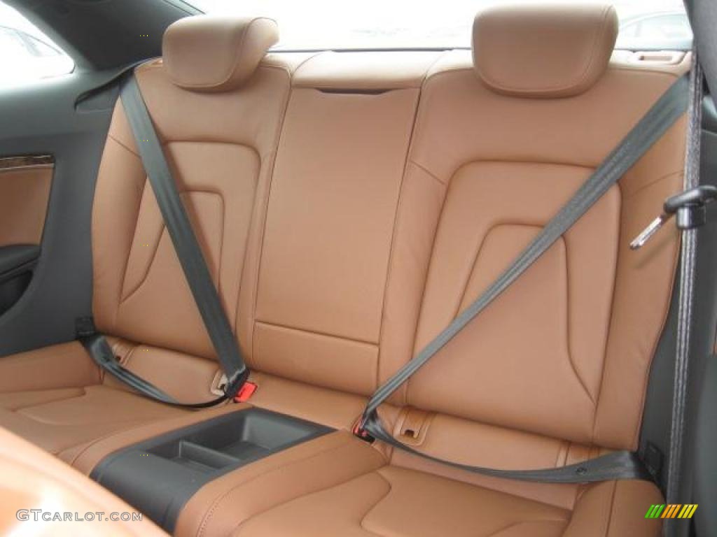 Cinnamon Brown Interior 2011 Audi A5 2.0T quattro Coupe Photo #45435122