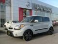 Clear White 2010 Kia Soul Ghost Special Edition