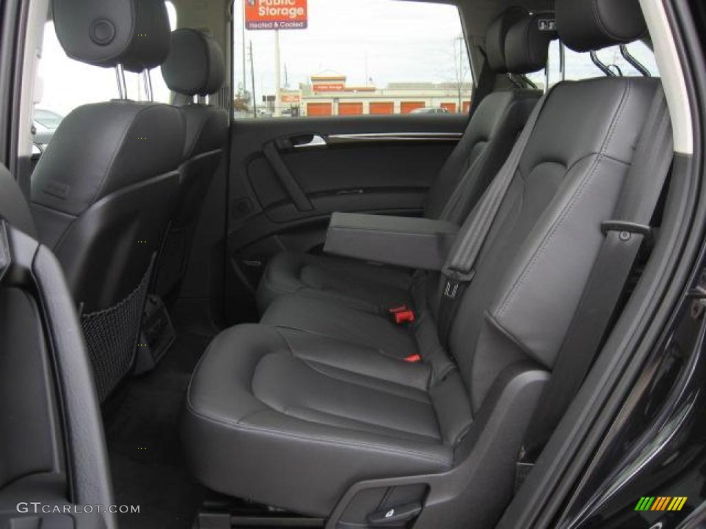 Black Interior 2011 Audi Q7 3.0 TDI quattro Photo #45435334