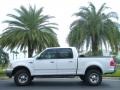 Oxford White 2001 Ford F150 Lariat SuperCrew 4x4 Exterior