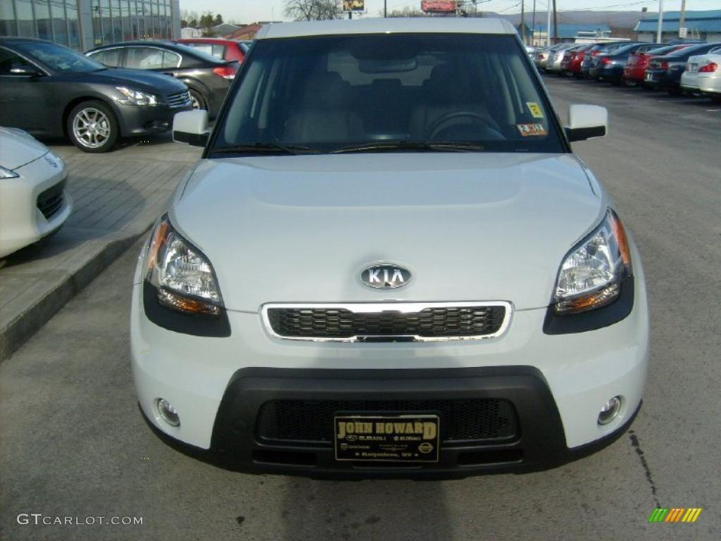 Clear White 2010 Kia Soul Ghost Special Edition Exterior Photo #45435442