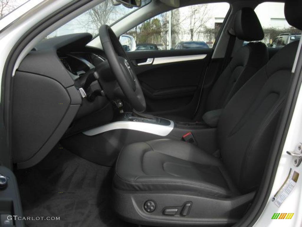 2011 A4 2.0T Sedan - Ibis White / Black photo #5