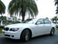 2007 Alpine White BMW 7 Series 750i Sedan  photo #2