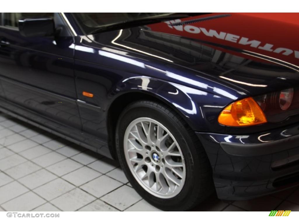 2000 3 Series 328i Sedan - Orient Blue Metallic / Sand photo #13