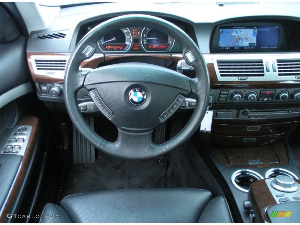 2007 7 Series 750i Sedan - Alpine White / Black photo #21