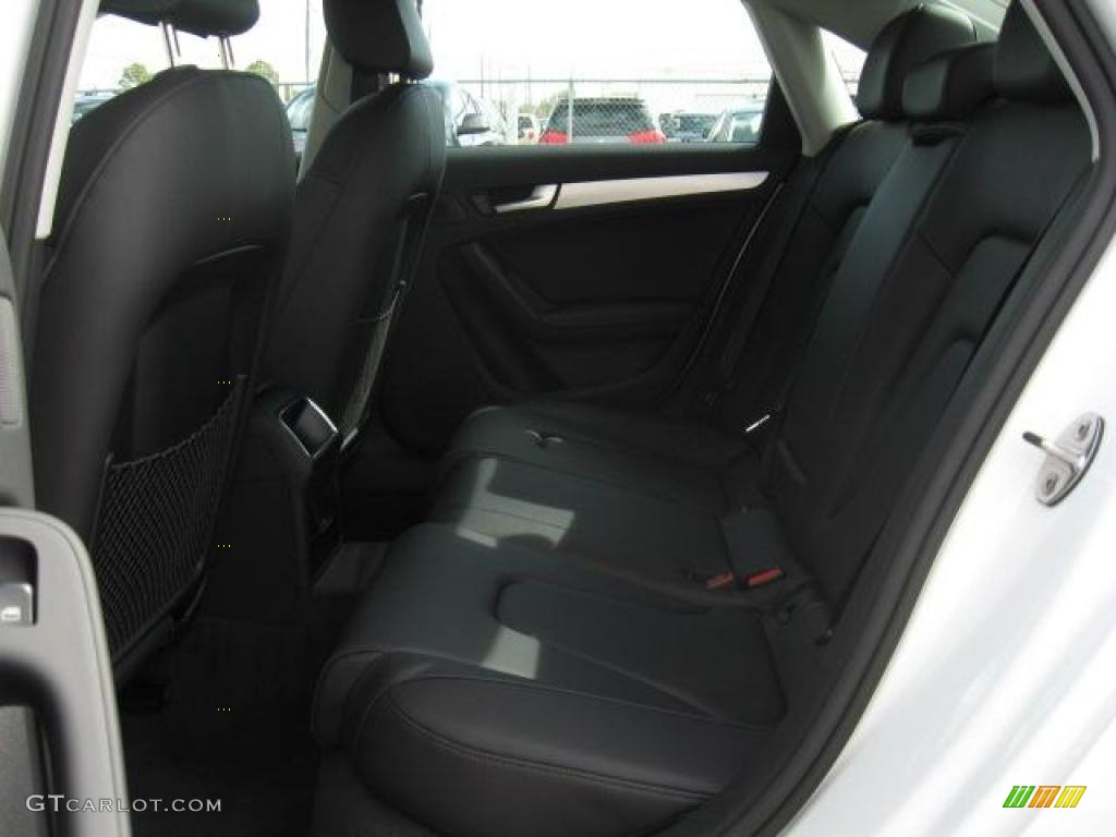 2011 A4 2.0T Sedan - Ibis White / Black photo #7