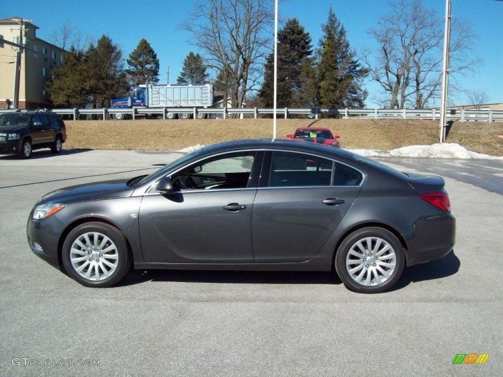 Granite Gray Metallic 2011 Buick Regal CXL Exterior Photo #45436660