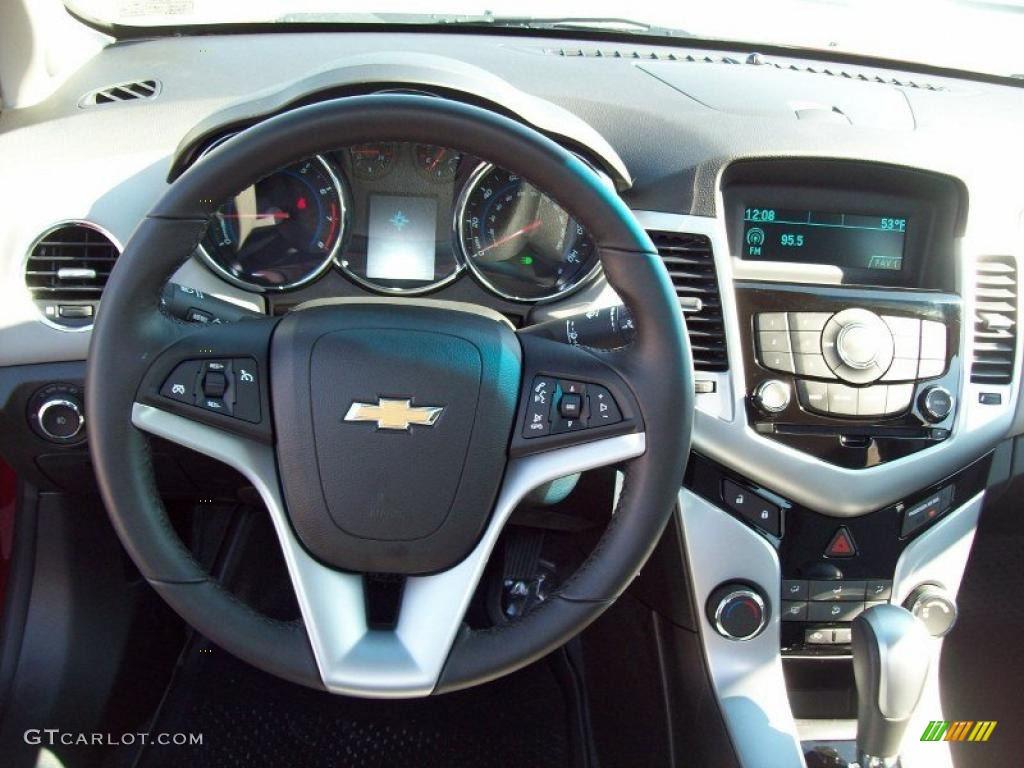 2011 Chevrolet Cruze LT/RS Medium Titanium Dashboard Photo #45437891