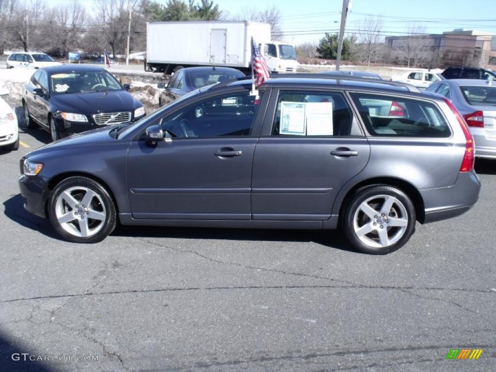 Titanium Grey Metallic 2008 Volvo V50 2.4i Exterior Photo #45438191