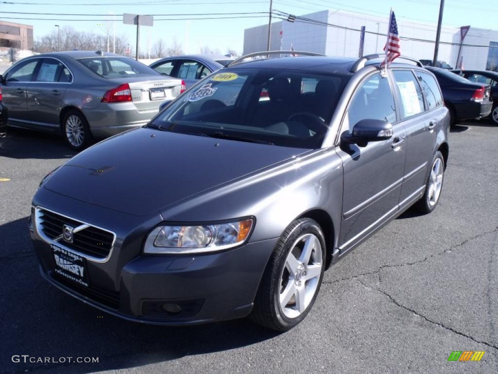 Titanium Grey Metallic 2008 Volvo V50 2.4i Exterior Photo #45438195