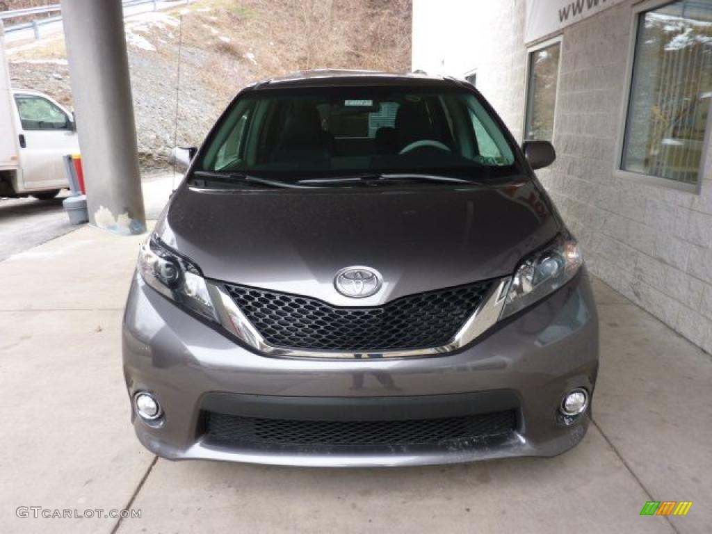 Predawn Gray Mica 2011 Toyota Sienna SE Exterior Photo #45438759