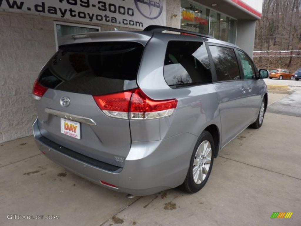 2011 Sienna Limited AWD - Silver Sky Metallic / Bisque photo #2
