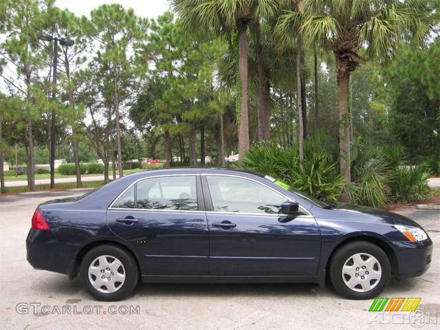 2006 Accord LX Sedan - Royal Blue Pearl / Gray photo #28