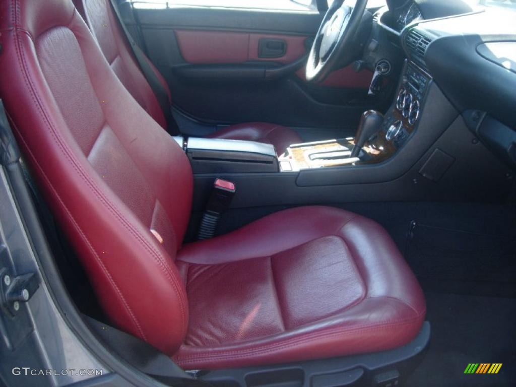 Tanin Red Interior 2000 BMW Z3 2.3 Roadster Photo #45440545
