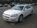 2011 White Diamond Tricoat Chevrolet Malibu LTZ  photo #1