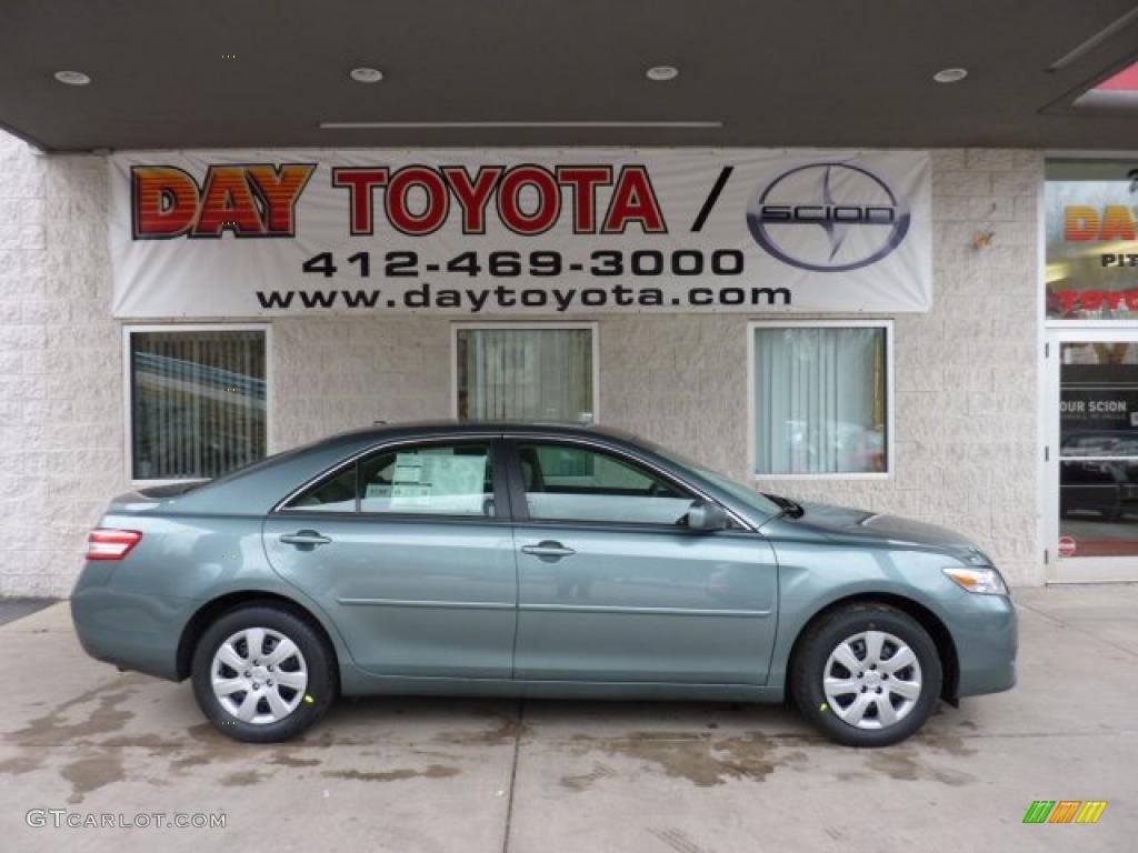 Aloe Green Metallic Toyota Camry