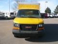 Yellow - Savana Cutaway 3500 Commercial Cargo Van Photo No. 2